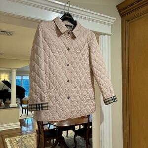 Burberry London quilted jacket light pink - Medium